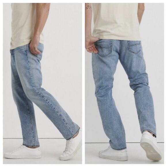 Lucky Brand Men's 410 Athletic Fit Slim Straight Jean Medium Wash Size 34x32 - Picture 1 of 9